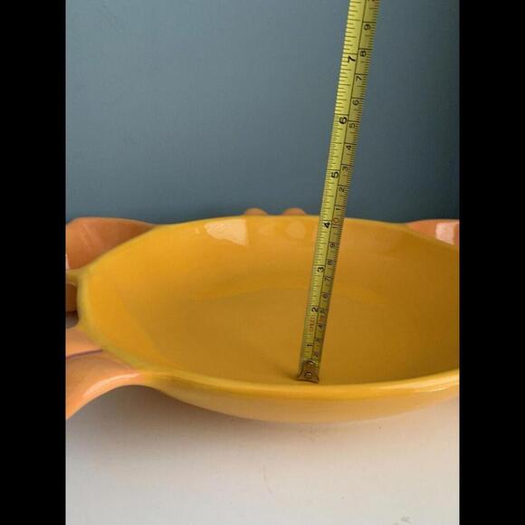 2005 Target Home Crab Large Serving Dish Vintage Platter Bowl Dip Orange Beach - Picture 13 of 15